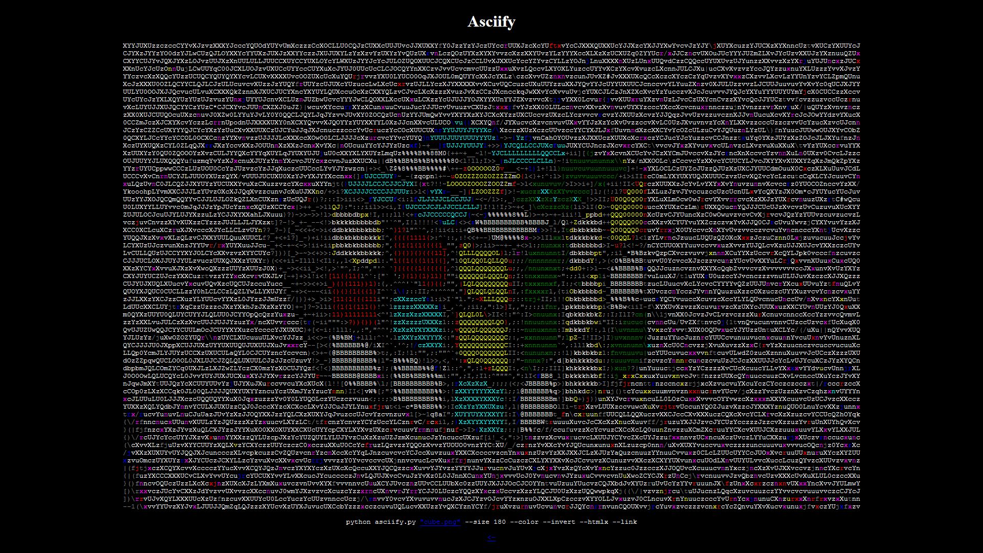 asciify_asciified-screenshot_cube.png
